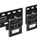 Ultra Slim TV Wall Mount for 42 to 100 inch Flat & Frame TVs, Only 0.31 Low Profile Flat to Wall TV Mount, Micro Gap Wall Mount tv Bracket, Hold up to 176 lbs, Blends in Any Interior