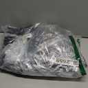 Surmente 5 Pack Black Tablecloth 90 x 156-inch Rectangular Polyester Table Cloth for Weddings, Banquets, or Restaurants