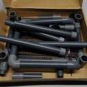 Turtle Basking Platform, 10.8" Width Aquatic Turtles Dock, Sloped Ramp with 8pcs Strong Suction Cups and Encryption Grid, Turtle Tank Accessories for Above 12 inches Wide Aquarium (Large)