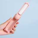 Travel Lint Roller Mini, Cute Bear Resuable Lint Rollers for Pet Hair Extra Sticky, Washable Cat Dog Hair Remover for Cloth, Car, Furniture (White)