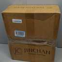 Lahome Snowflake Christmas Area Rug, 2x4 Washable Christmas Kitchen Rugs for Entryway Soft Doormat Indoor, Small Red Rug Non-Slip Holiday Decor Entryway Rugs for Bathroom Bedroom(2x4ft,Red)