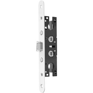 2 Point Bolt Mortise Lock Body Fit for Pella Storm Doors,Replacement for Pella Storm Door Lock Parts White Face Plate Five-Years Free Replacement