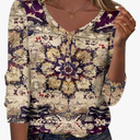 Zeagoo Women Tops Loose Fit Long Sleeve V Neck T Shirts Business Casual Blouses Dressy Fall Fashion Work Clothes. Small