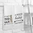 Weimaraner Dog Kitchen Towels and Dishcloths Set of 2 Gifts, Weimaraner Dish Towel, Dog Dish Towel Decorative Gifts for Weimaraners Lovers, Dogs Hand Towels, 1624 Inches