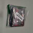 48Pcs Drop Shot Weights Set, Slim Pencil Style Lead Fishing Weights Sinkers Kit for Dropshot Rigging 6 Sizes Assorted with Barrel Swivel and Rig Beads