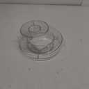 Taiuloo 360° Rotating Makeup Organizer, Clear Acrylic Lazy Susan Cosmetic Storage Turntable for Skincare, Perfume & Lipstick, Round Spinning Tray with Brush Holder for Vanity, Bathroom (8 Compartments)