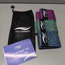 Victorem Resistance Hip Booty Bands Set - Fabric Bands for Glutes and Legs Exercise - with Digital Workout Guide, 2 Packs