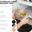 10-Pack Glass Food Storage Containers with Tempered Lids  Borosilicate, Airtight, Oven-Safe (-4F~950F), BPA-Free, 4.4 & 1.6 Cup, Leak-Proof, Dishwasher Safe (Pink)