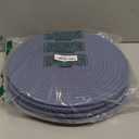 Round Placemats Set of 6, Cotton Rope Woven Table Mats, Hot Pads for Kitchen, Non Slip Heat Resistant Place Mats, 13 Inches Braided Placemat for Farmhouse Decor and Kitchen Table Decor (Blue)