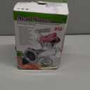 Meat Grinder, Aluminum Alloy Stainless Steel Meat Grinder Manual Small Sausage Stuffer, Meat Mincer for Home