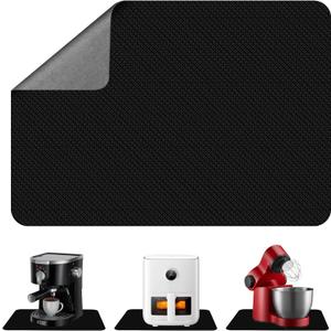 14" x 10" Small Appliance Slider for Countertop, Sliding Tray for Kitchen Appliances, 360 Rotating Sliding Pad for Coffee Maker, Heat Resistant Mat Cut to Fit Stand Mixer, Air Fryer, Microwave