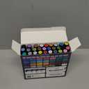 ARTISTRO 30 Acrylic Paint Markers Medium Tip- Easy for All Ages & Levels Acrylic Paint Pens for Fabric, Rocks, Paper, Wood, Canvas, Glass, DIY