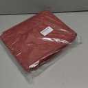 wuyaoyao Car Center Console Cover, 12.2"8.27"1.97" Leather Center Console Protector, Auto Armrest Pad with 2 Storage Pocket, Universal Armrest Cover Cushion for Most Cars, Trucks, SUVs (Red)