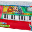 CoComelon First Act Musical Keyboard, 23 Keys; Music and ABC Songs Pre-Recorded, Educational Music Toys, Carry N Go Handle