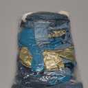 Teal Blue Gold Balloons Double Stuffed Latex Dusty Blue Turquoise Balloon Different Sizes Teal Gold Balloon Garland for Birthday Wedding New Years Anniversary Baby Shower Ocean Halloween Party Decor