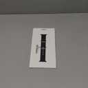 Apple Watch Band - Ocean Band (49mm) - Black with Natural Titanium Finish - Regular