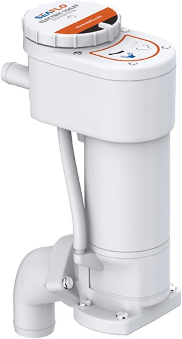 SEAFLO Manual to Electric Marine Toilet Conversion Kit (12V)