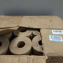 Genuine Joe Hardwound Roll Towels, Kraft, 7.9" x 350', 12 Count