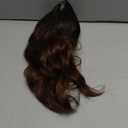 Wig 18 Inch Medium Length Wigs for Women Middle Part Synthetic Hair Wavy Wig with Upgraded Strands,Natural Hair Wigs for Daily Party/Halloween Use 18Inch,613 Blonde