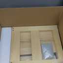 Pull Out Drawers For Cabinets, 17''W21''D19''H Soft Close Slide Out Wood Shelves Storage Organizer for Kitchen, 3-Tier, Finished, Heavy-Duty, Bottom Assembly