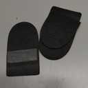 Adjustable Heel Lifts for Shoes, 1/4'' Height Increase Insoles for Achilles Tendonitis, Heel Pain, Leg Length Discrepancy, Plantar Fasciitis, Shoe Lifts Men, Women (Brown, Medium (1 Pair))