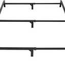 Amazon.com: Amazon Basics Metal Bed Frame(Box Spring Required), 9-Leg Base for Box Spring and Mattress, King, Tool-Free Easy Assembly, Black : Home & Kitchen