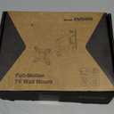 Full Motion TV Monitor Wall Mount Bracket for Most 13-32 Inch LED LCD Flat Curved Screen, Max VESA 100x100mm up to 33lbs, 360 Rotation Swivel Tilt ExtensionAdjustable Articulating Arms