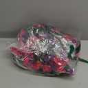 Faux Bougainvillea Artificial Flowers Plants for Outdoors Outside Decoration, 2pcs Fake Flowers Silk Long Trailing Vines UV Resistant Realistic for Front Door Porch Planter Urn Patio Balcony Yard, Mix (Purple Hot-pink)