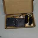 RFID Lock Electronic Cabinet Lock, Hidden DIY Lock with USB Cable for Wooden Cabinet Drawer Locker Cupboard (2 Pack) (Black)