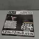 20-Pack Peel and Stick Floor Tiles Vinyl Floor 12 x 12 inch Self Adhesive Waterproof Glossy Flooring Planks DIY for Bathroom, Kitchen, Living Room, RV, Cover 20 Sq. Ft, Polish White Marble