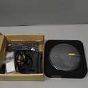 Portable CD Player with Bluetooth Desktop CD Player for Home CD Music Players withTimer,Built-in Dual Speakers with LED Display Home Audio Boombox FM Radio (Black)