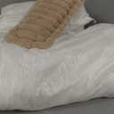 FUNNY FUZZY Dog Bed for Medium Large Dogs - Orthopedic Pet Beds, Fluffy Dog Sofa with Removable Washable Cover, Supportive Foam Pet Couch Bed - Snoozy Dream, Camel, XL