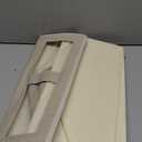 RZMAYIS Hat Storage for Baseball Caps-Holds Up to 24 Caps, Hat Organizer for Closet Stackable Hat Box with Cardboard, Dustproof Baseball Cap Organizer with 2 Handles for Home Travel (Beige, 1 Pack)