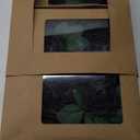 Ling's moment Artificial Flowers 50Pcs Black Roses Decor w/Stems,3" Real Touch DIY Foam Floral for Wedding Bouquet/Centerpieces, Outdoors Party Backdrop, Room/Table, and Garden/Pot Decorations