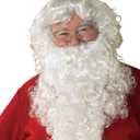 Rubie's Costume Co Value Santa Beard And Wig Set (White)