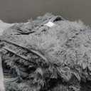 LOCHAS Ultra Soft Indoor Modern Area Rugs Fluffy Living Room Carpets for Children Bedroom Home Decor Nursery Rug 8 x10 Feet, Gray (Grey)