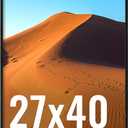 LaVie Home 27x40 Picture Frame for Wall Display, 27x40 Black Picture Frame with HD Plexiglas, 27 x 40 Poster Frame 1 Pack, Display Frame for Vertical or Horizontal, Classic Collection