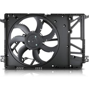 AUTOKAY Radiator Cooling Fan Assembly For Toyota Camry 2018 2019 2020 2021 Radiator Condenser Cooling Fan Motor 6360-25010