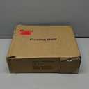 LitaEther Versatile 7 Tier Wall Shelf Unit,White Lack Wall Shelf,Display Floating Shelf with LED Remote Control Light