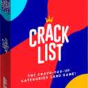 SAVANA Crack List - The Crack-You-Up Categories Card Game | 2+ Players | Quick and Hilarious Game for Kids, Teens and Adults | Family Board Games