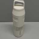 Stanley IceFlow Cap and Carry Water Bottle | Wide Mouth Twist Lid | Lightweight & Leakproof for Travel & Sports | Insulated Stainless Steel | BPA-Free (Cream Glimmer)