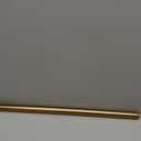 Ivilon Drapery Window Curtain Rod - End Cap Style Design 1 Inch Pole. 28 to 48 Inch Color Warm Gold