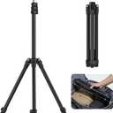 ULANZI Black Aluminum Light Stand, 6.32ft Extendable Tripod for Strobe Lights, Webcams, Cameras & Softboxes