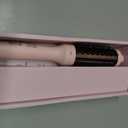 ABNER Thermal Ionic Brush, 1.5 inch Heated Round Brush for Blowout Look, Volumize, Style, Makes Hair Shinier & Smoother, Dual Voltage, Negative Ion Technology, Titanium, Temperature Settings