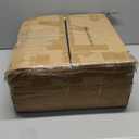 GYIIYUO Nightstands Set of 2 with Fabric Storage Drawer and Open Wood Shelf, Side Table with Storage for Bedroom, Night Stand with Drawer for Bedroom, Bedside Tables - 15.8" D x14 W Rustic Brown