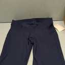 AFITNE Maternity Pants for Work Over The Belly Straight Leg Dress Slacks Strethy Pregnancy Office Casual Yoga Pants (Small, Navy1234)