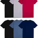 Fruit of the Loom Men's Crew Tee Undershirts, Moisture Wicking & Tag Free, 2XL  