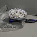 Masthome Microfiber Mop, Large Surface Flat Mop with 5 Reusable Pads, Hardwood Floor Mops for Dry and Wet Use, Microfiber Mops for Floor Cleaning-1 Cleaning Scraper Included (Blue White)