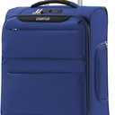 LIGHTGO 20" Carry On Softside Luggage, Ultra Light, TSA Lock Navy Blue, 20in