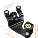 X AUTOHAUX Sliding Door Roller Center Roller for Chevy Astro for GMC Safari 1997-2005 4.3L VAN Middle Center Sliding Door Roller Hinge Assy 15150255 Black